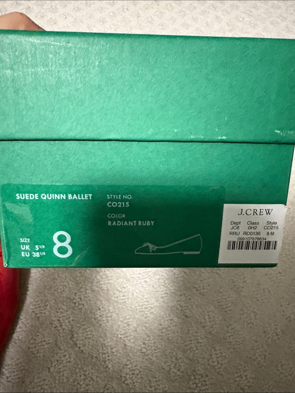 J. Crew suede Quinn Ballet Flats - Picture 13 of 17